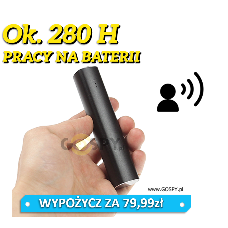 Dyktafon VOS Q-500 16GB 280H ( ok. 11 dni)