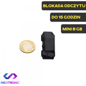Najmniejszy na rynku dyktafon cyfrowy MKX mini 8GB