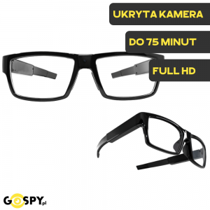 Okulary szpiegowskie GO-2 FULL HD