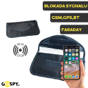 Etui w formie pokrowca blokujące sygnał GSM GPS  RFID (KLATKA FARADAY)