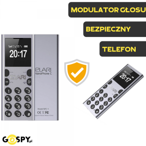 Bezpieczny Telefon Elari Nano 4C - Modulator głosu