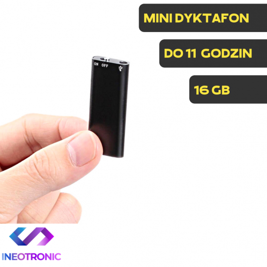 Dyktafon cyfrowy mini N5 16GB