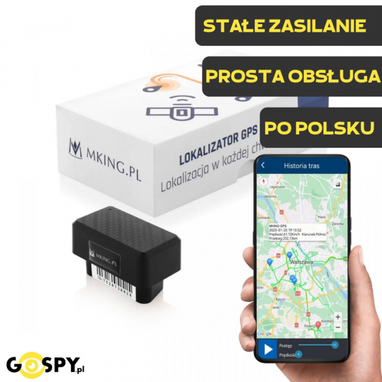 Lokalizator GPS OBD II (Aplikacja w j. Polskim)