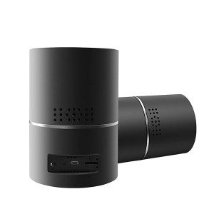 Kamera Wi-Fi IP22 z obrotowym obiektywem w formie Głośnika BT (Tryb Nocny)