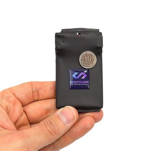 Profesjonalny dyktafon pluskwa MKX SET100V 8GB VOS z Detekcją Głosu (Blokada Odczytu Danych)