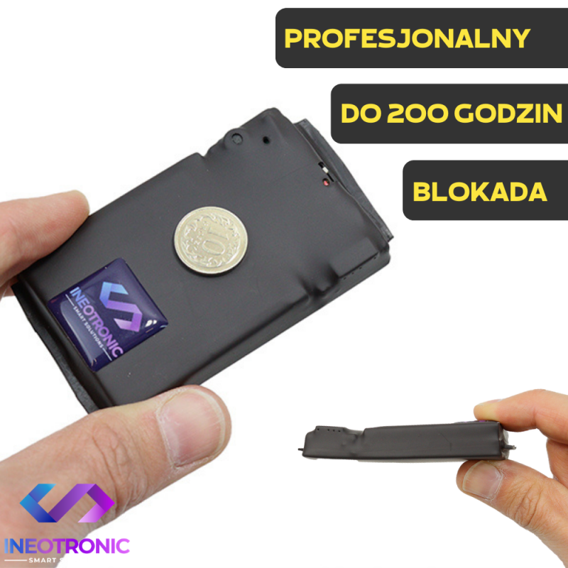 Profesjonalny dyktafon pluskwa MKX SET200 16GB (Blokada Odczytu Danych)