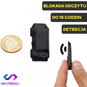 Najmniejszy na rynku dyktafon cyfrowy MKX mini VOS 8GB z Detekcją Głosu (Blokada Odczytu danych)