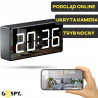 Zegar Ukryta Kamera WI-FI IP37W Tryb Nocny (Podgląd Online)