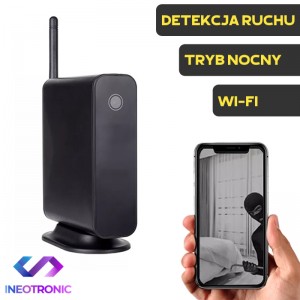 Atrapa Routera LS9 Wi-Fi FHD PIR (Do Roku pracy)