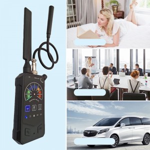 Wykrywacz podsłuchów i kamer DE012 (pluskwy GSM, GPS, Wi-Fi, RF, IR)
