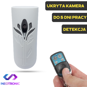 Kamera w odświeżaczu powietrza Avada W1 : 5 DNI Pracy