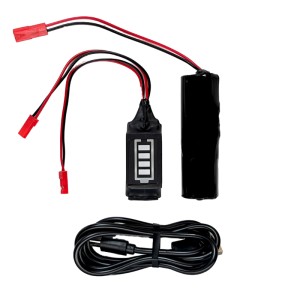 Ładowarka C1 do baterii kamer, dronów, RC + Bateria 5000 mAH