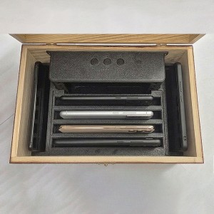 Sejf Skrzynka Ultra soniczna KGA, Szkatułka blokująca nagrywanie i nasłuch GSM