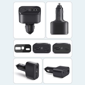 Lokalizator GPS Ładowarka Samochodowa MV77G 4G + Funkcja Podsłuchu