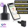 Lokalizator GPS Ładowarka Samochodowa MV77G 4G + Funkcja Podsłuchu
