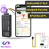 Lokalizator GPS MV710G 4G pod zasilanie do Samochodu, Motoru czy Łodzi (Z Odcięciem Paliwa)