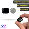 Dyktafon cyfrowy SQR NANO 8GB 2w1+ Detekcja Głosu VOS (Bardzo Mały Rozmiar)