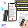 Dyktafon Q70A 16GB AI (Aplikacja Bluetooth i Transkrypcja)