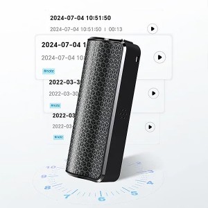 Dyktafon Q70A 16GB AI (Aplikacja Bluetooth i Transkrypcja)