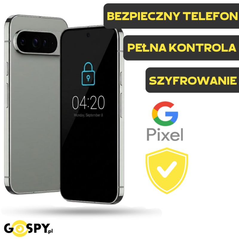 Bezpieczny Telefon Smartfon Google Pixel z Hardened Android — maksymalna prywatność out-of-the-box