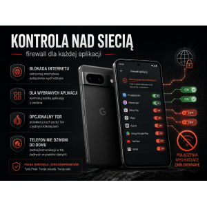 Bezpieczny Telefon Smartfon Google Pixel z Hardened Android — maksymalna prywatność out-of-the-box