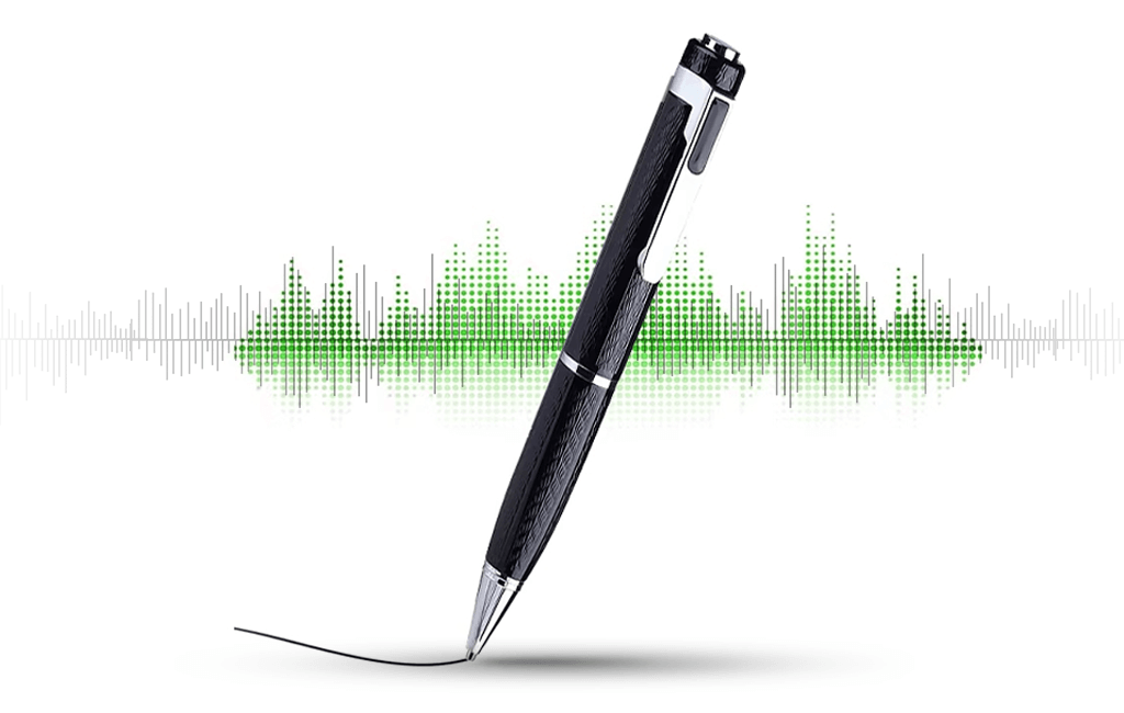 Długopis Dyktafon SK023 2W1 ( + Detekcja Głosu )