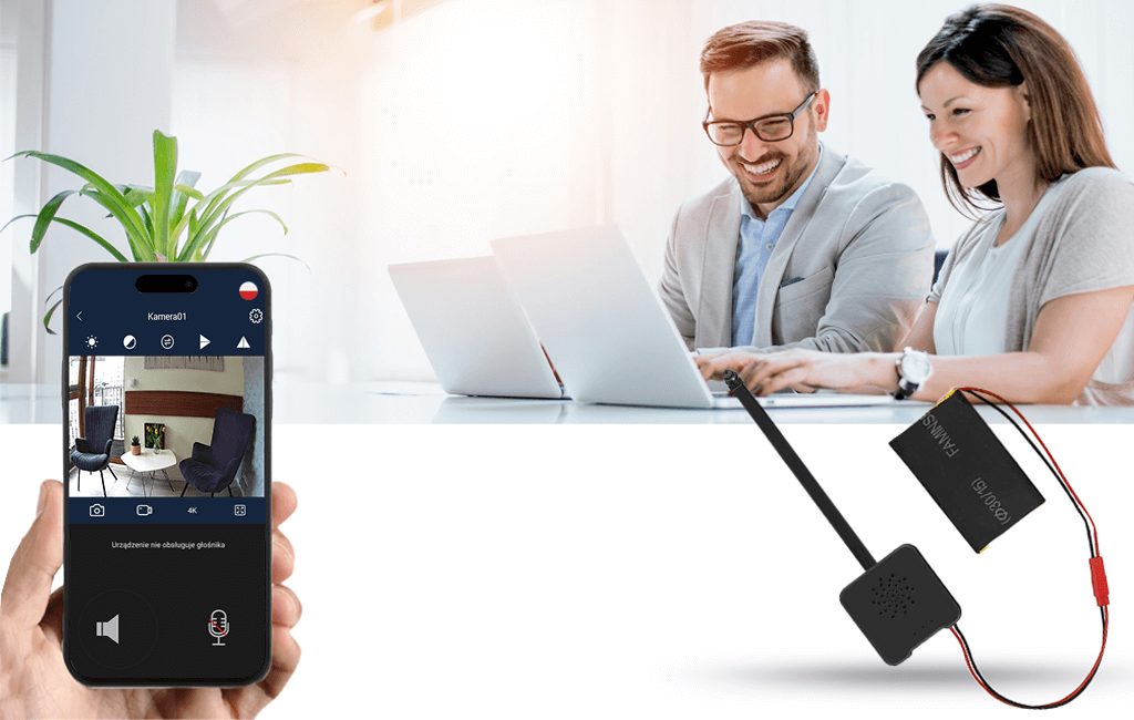 kamera avada m8 mini wifi online zdalnie spyone ineotronic gospy