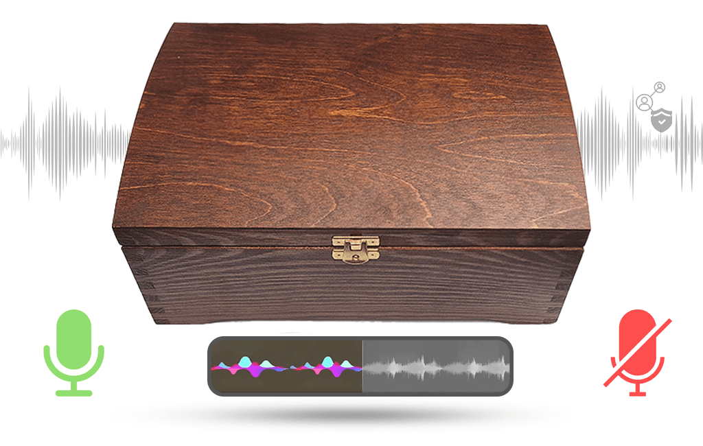 Profesjonalny Sejf Skrzynka Ultra soniczna KGA, Szkatułka blokująca nagrywanie i nasłuch GSM