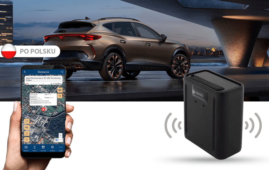 Lokalizator GPS Hermes H18 z Podsłuchem na żywo ( j. Polski)