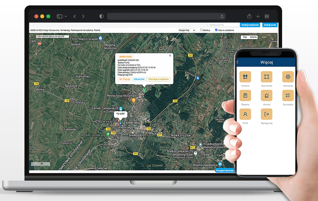 lokalizaotor gps hades track H80 nasluch nie spyone ineotronic gospy mking
