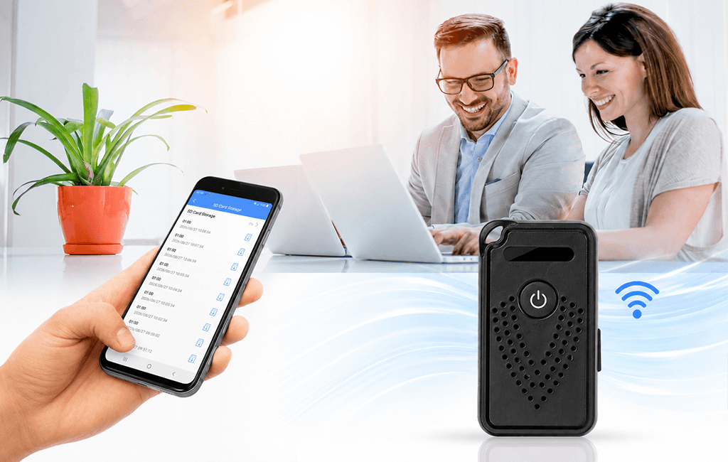 Mini rejestrator dźwięku Wi-Fi AR01