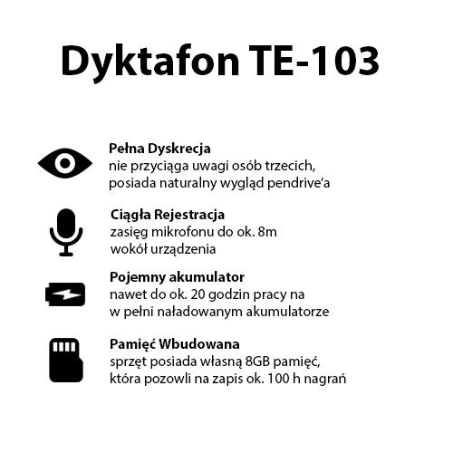 dyktafon TE-103 8gb pendrive nie spyone ineotronic gospy 3.png