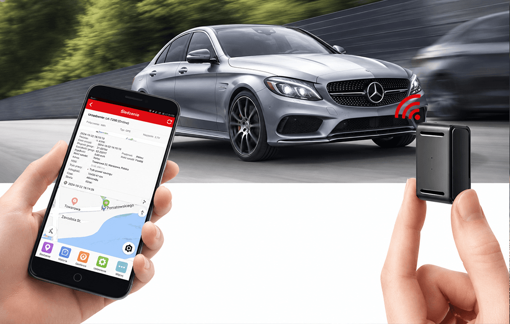 Mini Lokalizator GPS ML150 z Podsłuchem na żywo (Hermetyczny)