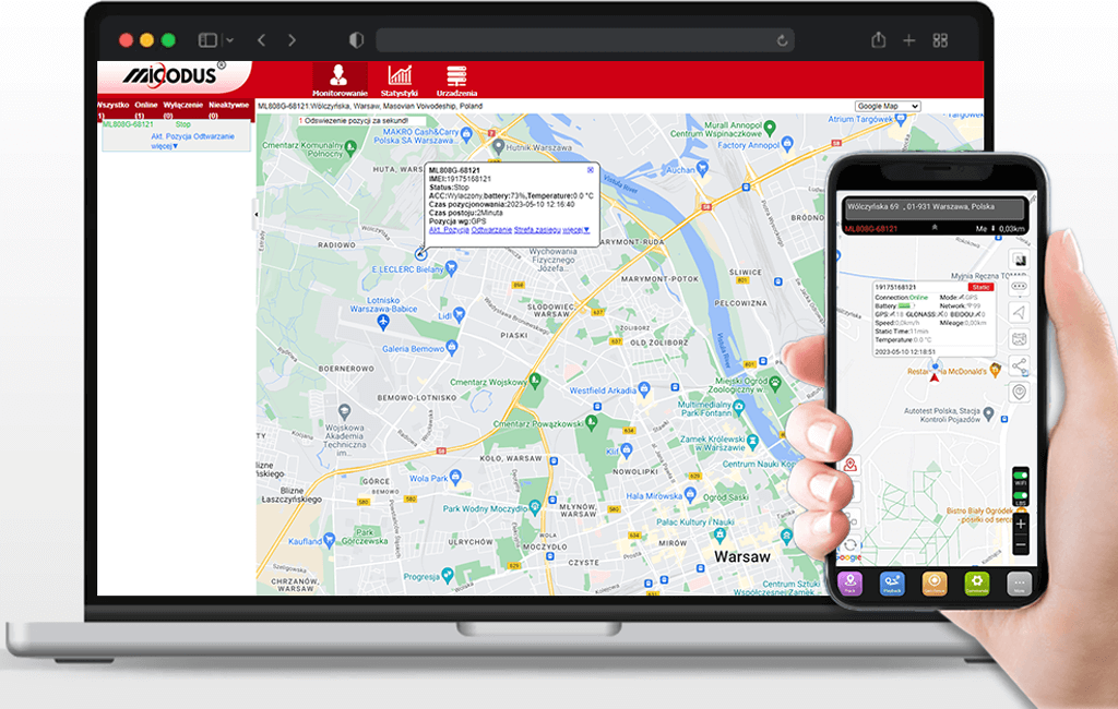 Mini Lokalizator GPS ML500G Nowej Generacji 4G z Podsłuchem na żywo (Hermetyczny)