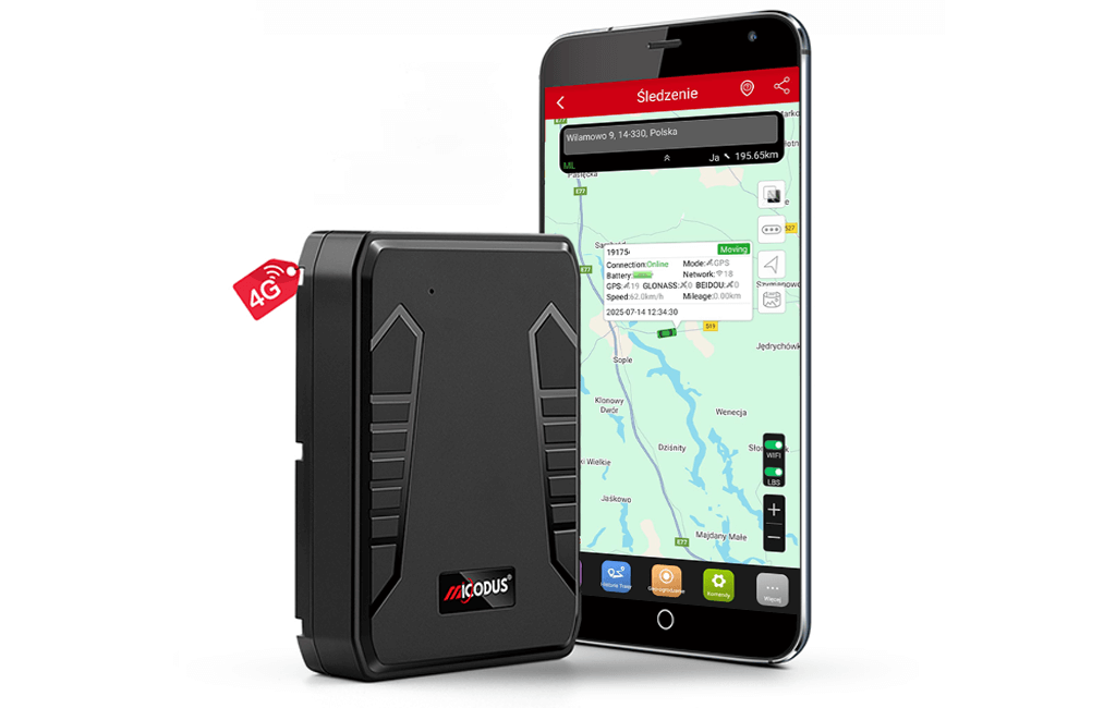 Lokalizator GPS ML808G Nowej Generacji 4G z Podsłuchem na żywo (Hermetyczny)