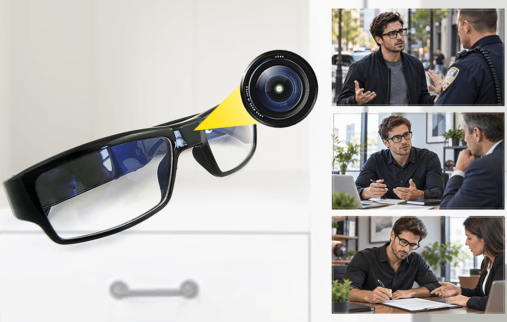 Okulary z kamerą G3000 FULL HD