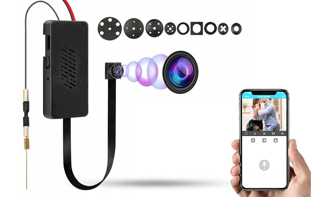 Kamera mini Wi-Fi MZ3 do ukrycia (Podgląd Zdalny)