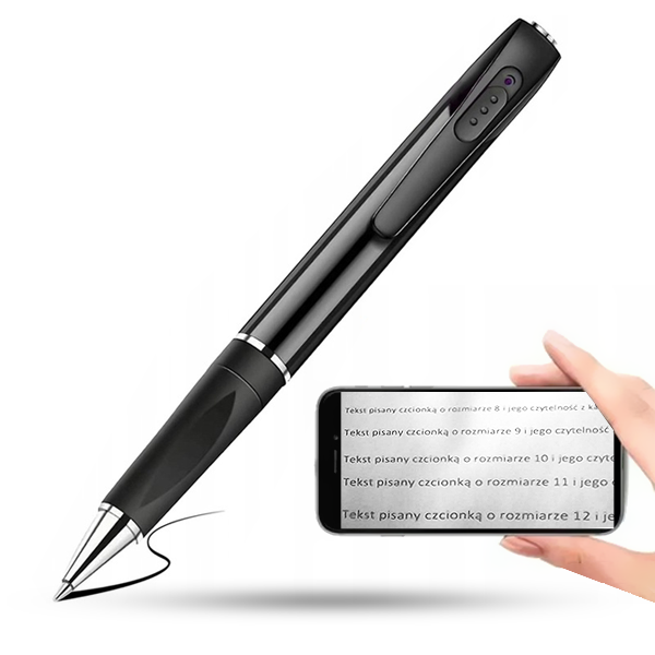Długopis Kamera WI-FI A57 EG - Wersja do Tekstu (Podgląd Online)
