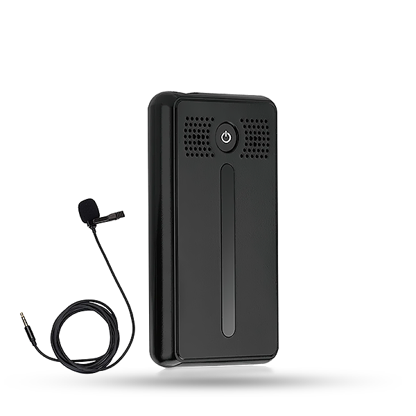 Dyktafon Podsłuch Zdalny WI-FI Online AR02 + Mikrofon zewnętrzny (Zapis i Odsłuch)