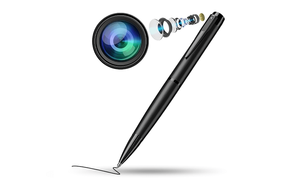Elegancki Długopis Kamera W8 FULL HD