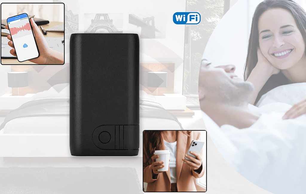 Powerbank Dyktafon Zdalny  Podsłuch WI-FI Online AR06 (Zapis i Odsłuch)