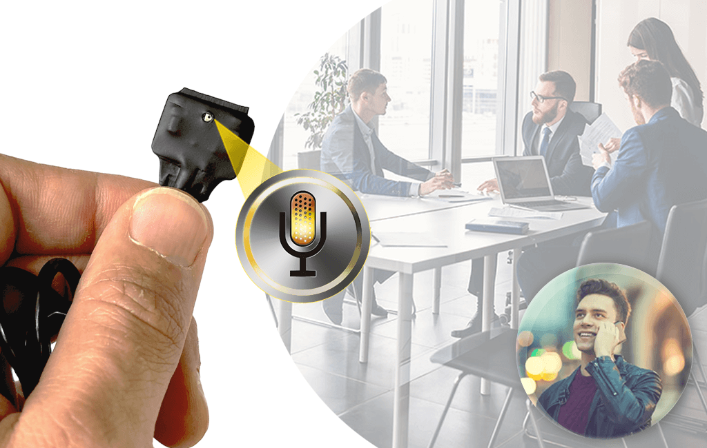 Profesjonalny Podsłuch GSM KGA40 z Oddzwanianiem + zewnętrzny mikrofon na przewodzie