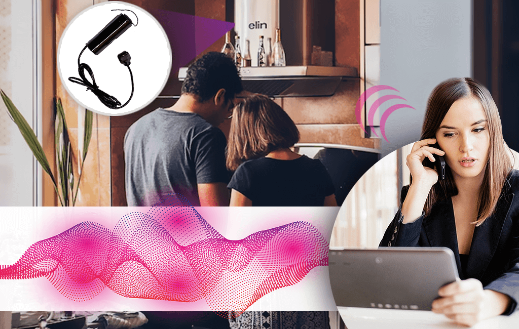 Profesjonalny Podsłuch GSM KGA40 z Oddzwanianiem + zewnętrzny mikrofon na przewodzie