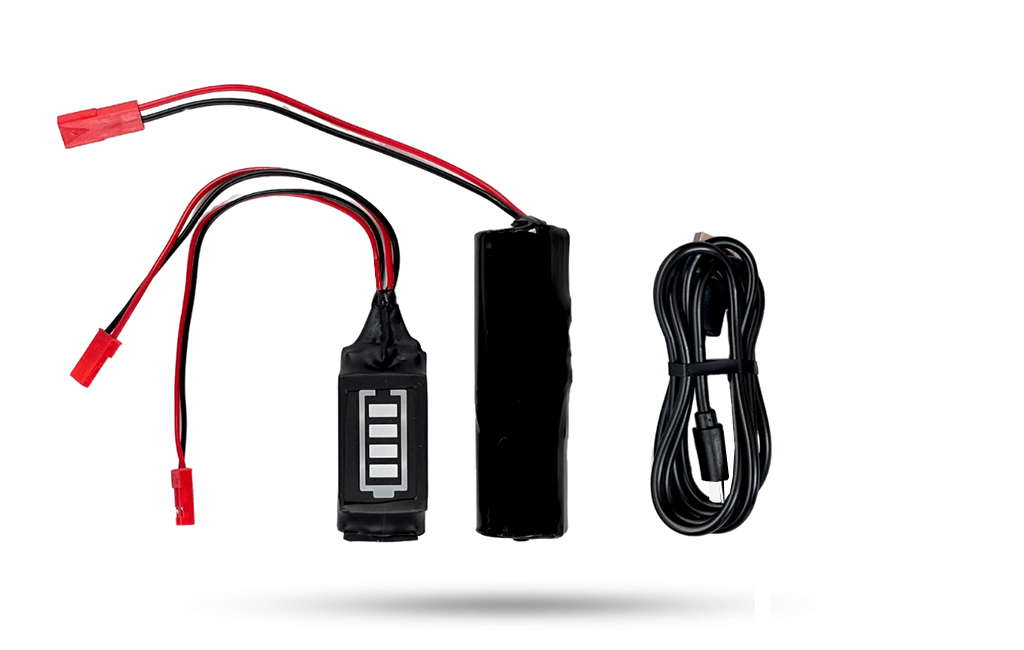 Ładowarka C1 do baterii kamer, dronów, RC + Bateria 5000 mAH