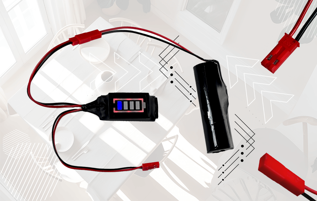 Ładowarka C1 do baterii kamer, dronów, RC + Bateria 5000 mAH