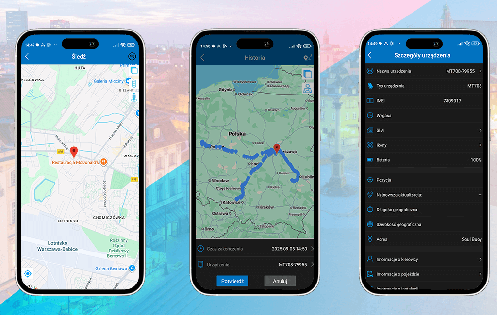 Lokalizator Naklejka MT780 Typu TAG Bluetooth (Pełna Dyskrecja)