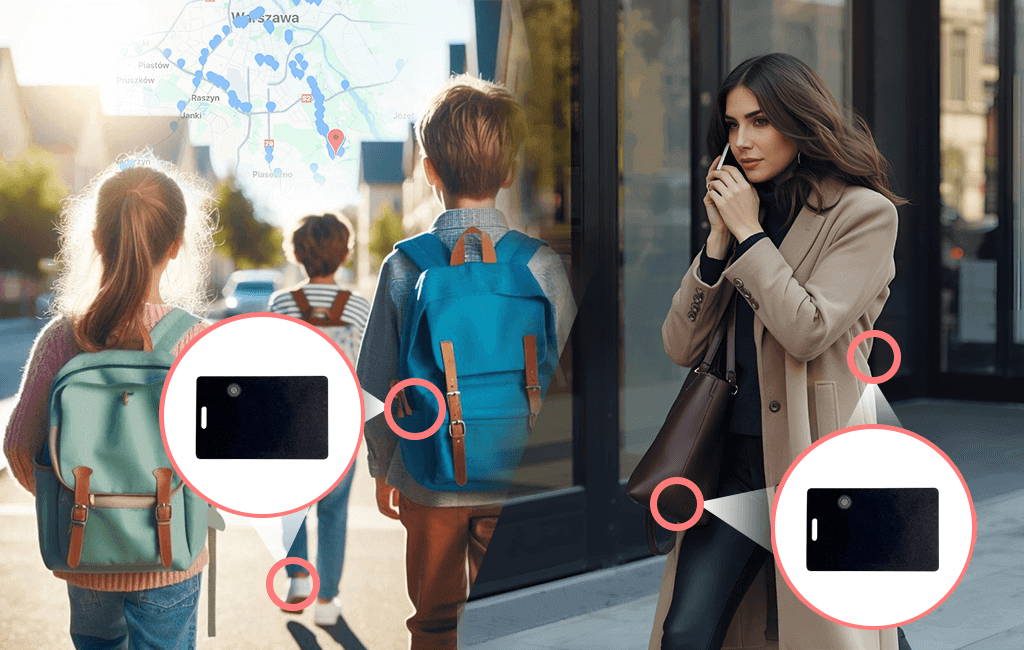 Lokalizator Karta MT713 Typu TAG Bluetooth (Pełna Dyskrecja - do 3 lat pracy)