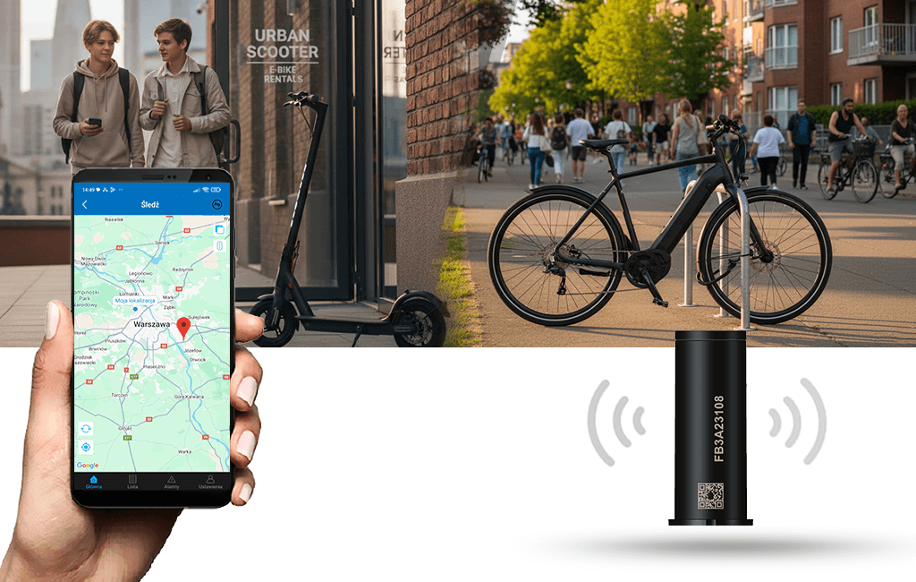 Lokalizator Tubka MT611 Typu TAG Bluetooth do zabezpieczenia roweru, hulajnogi (Pełna Dyskrecja - do 2 lat pracy)