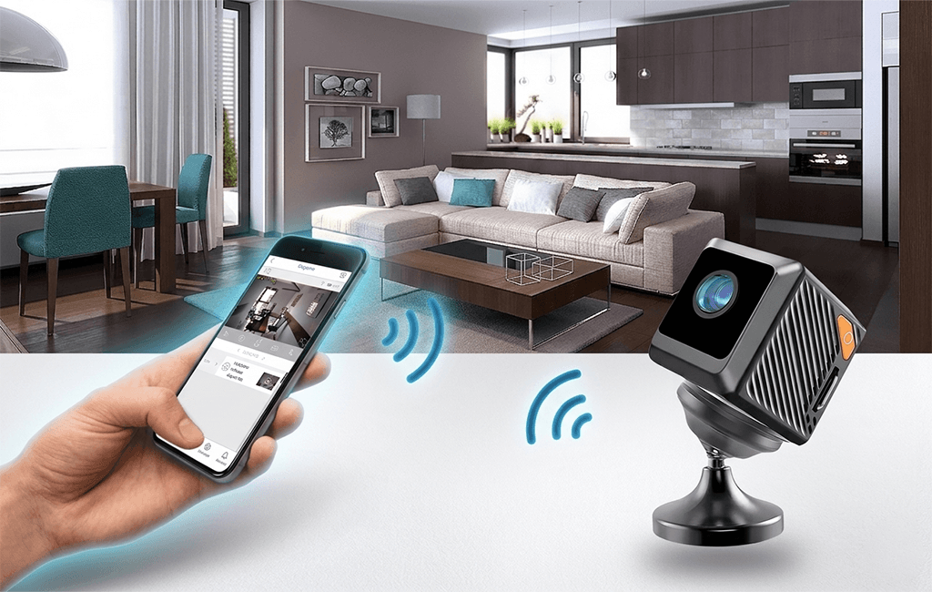 Mini Kamera W02 WI-FI (Podgląd Online i Tryb Nocny)