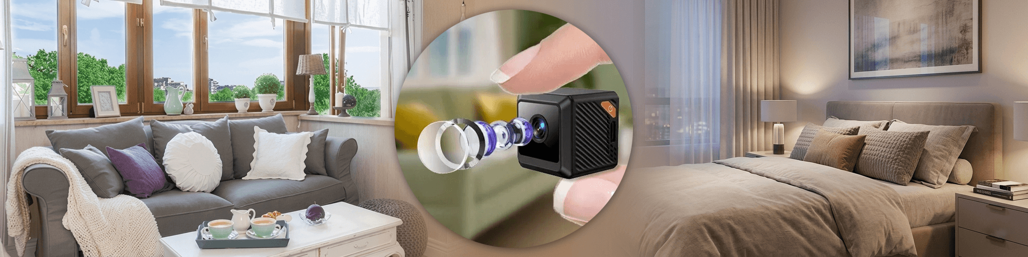 Mini Kamera W02 WI-FI (Podgląd Online i Tryb Nocny)